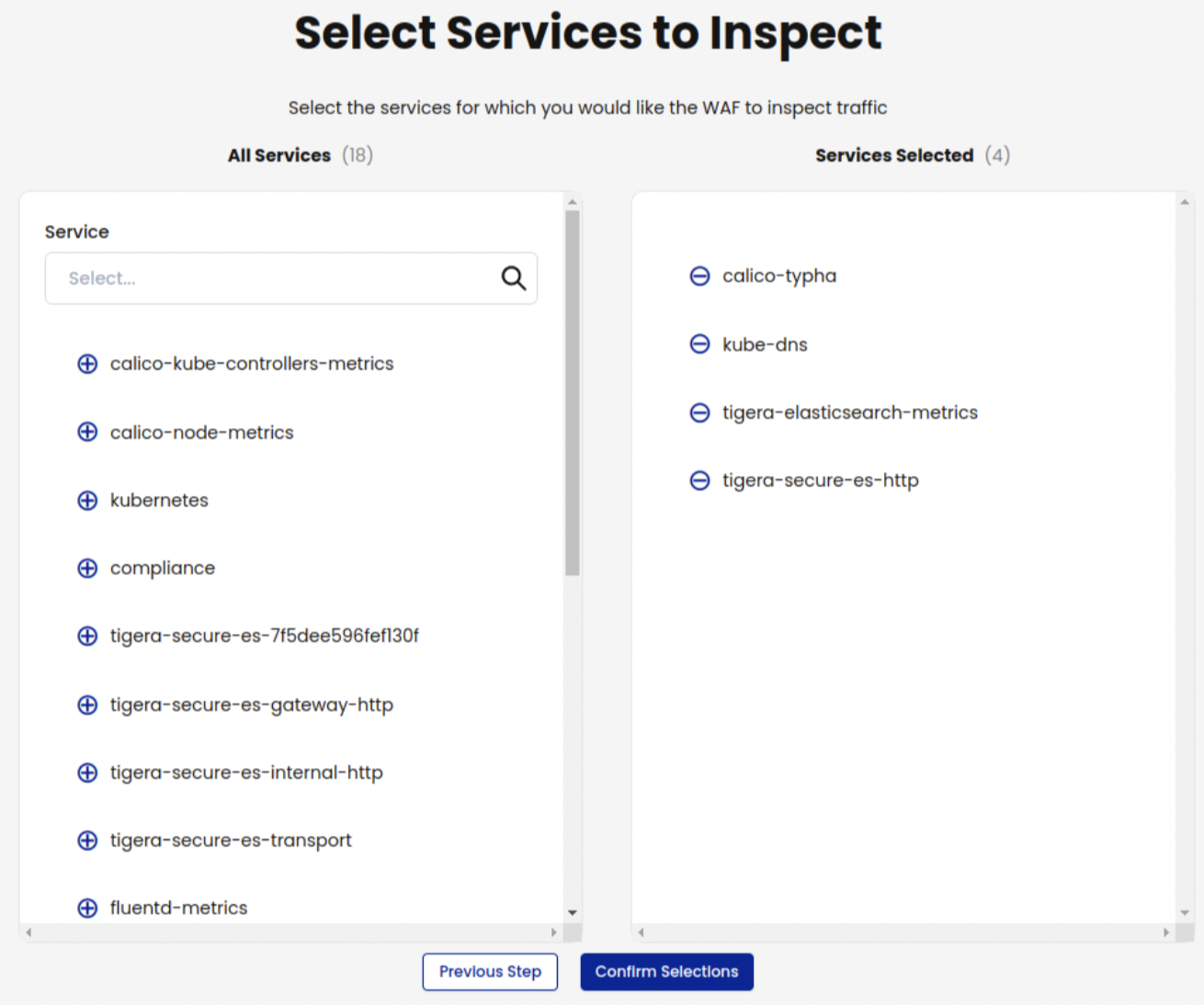 WAF services